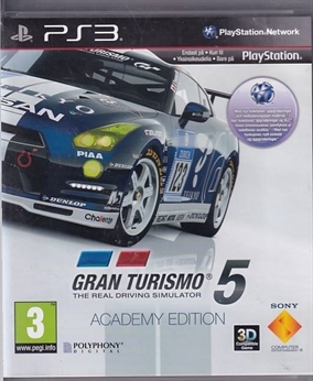 Gran Turismo 5 Academy Edition - PS3 (B Grade) (Used) (Eng)
